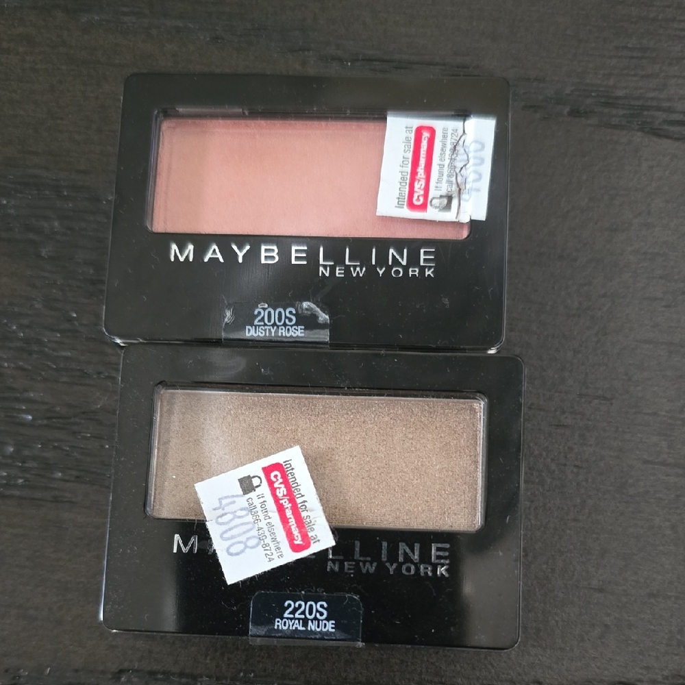 Maybelline Eyeshadow - Dusty Rose and Royal Nude